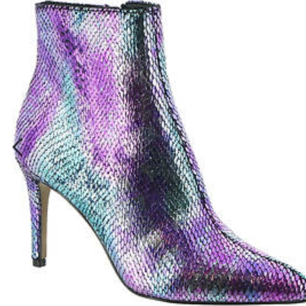Betsey Johnson Alba Embossed Booties... Various